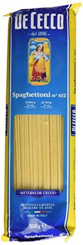 De Cecco Spaghettoni n° 412, Confezione da 4 x 500 g