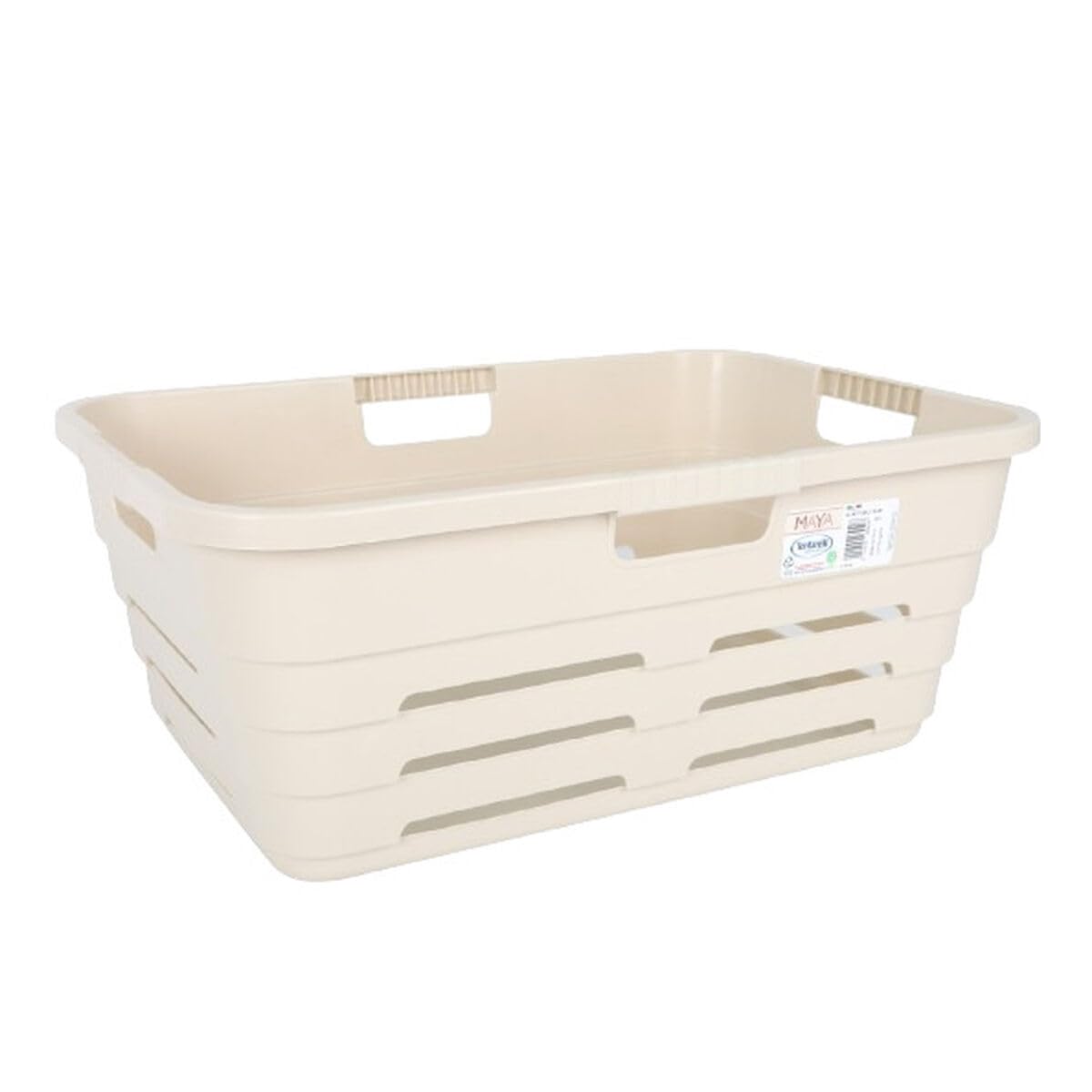Tontarelli Cesto per la biancheria sporca Maya 32 L 54,5 x 37,5 x 22 cm