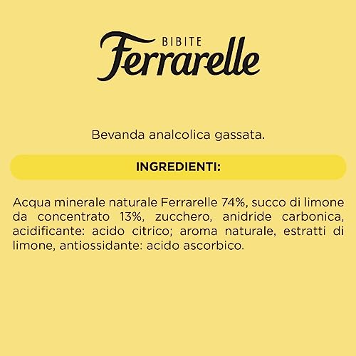 Ferrarelle Limonata, 12 lattine x 0.250L