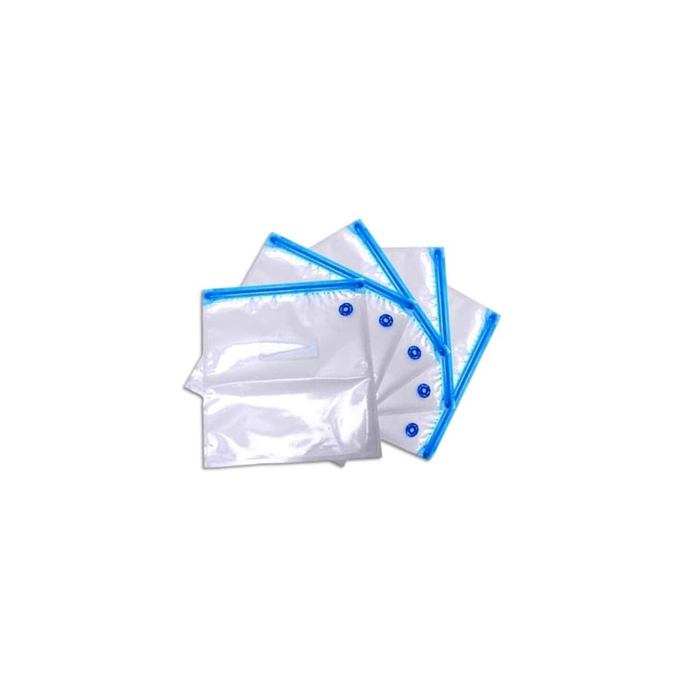 DEALO Zip Bag Sacchetti FRIGO Apri E Chiudi CM.26X28 Medio 10PZ.con Chiusura ERMETICA