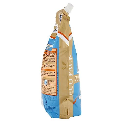 Milmil Sapone Liquido Piccoli Frutti, Fragranza Amarena & Lampone, Formato Ricarica Busta, Sapone Mani, Viso e Corpo, Dermatologicamente Testato - 5 x 900 ML