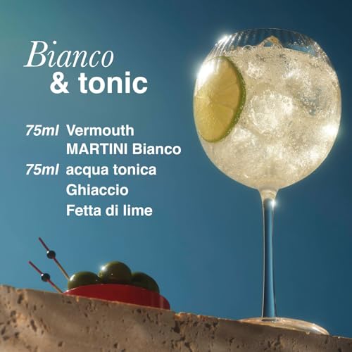 MARTINI Bianco Vermouth Aperitivo, 14,4% ABV, 100cl / 1L