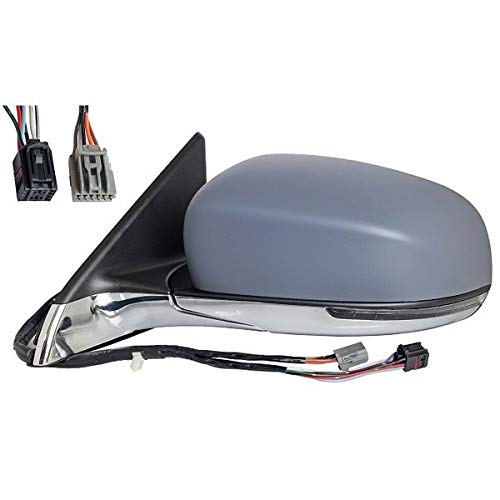 7445613753760 Derb Specchio Retrovisore Sx Sinistro [Lato Guida] (Elettrico - Termico - Con Fanale) Vetro Asf.