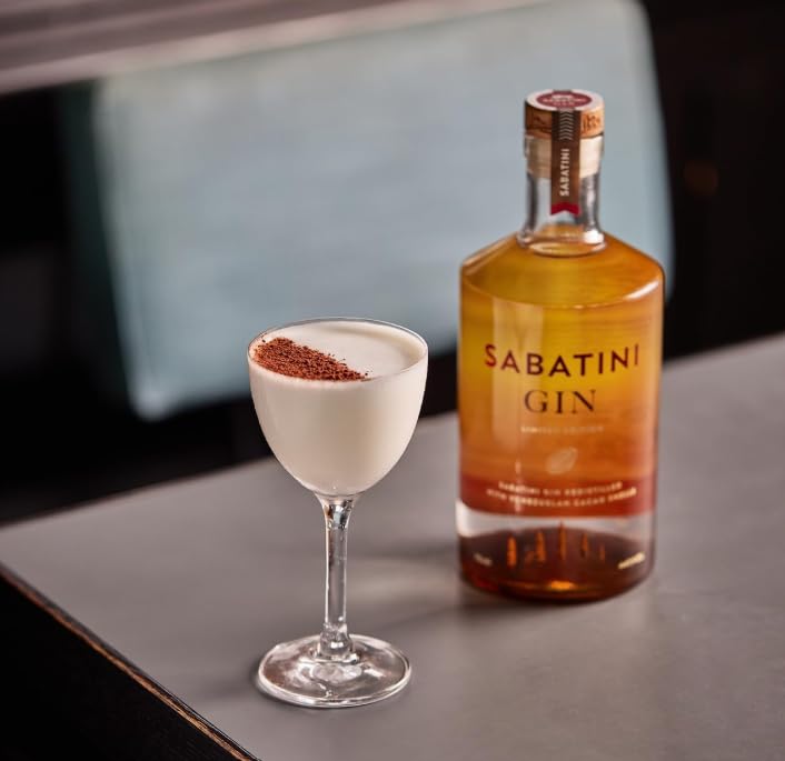 Sabatini Gin, London Dry Gin, 700ml, Ideale per Gin Tonic Premium, Note Fresche, Citriche e Floreali, con Finocchio Selvatico, Lavanda, Foglie di Olivo, Gin Artigianale Toscano, Idea Regalo, 41.3% Vol