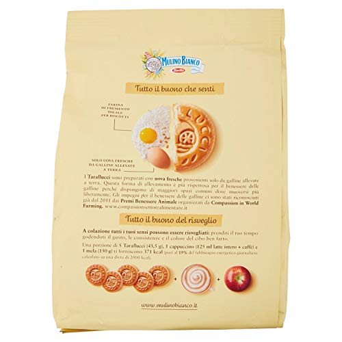 Mulino Bianco - Tarallucci, Biscotti Frollini - 6 pezzi da 800 g [4800 g]