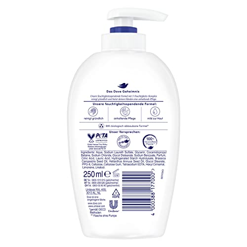 Dove Sapone Liquido - 250 ml