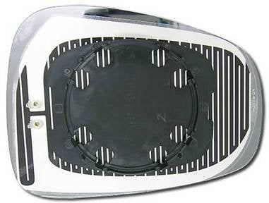 CG94 PIASTRA SPECCHIO TERMICA - VETRO BLU- Posizione Destro [Lato Passeggero] Per Auto: 159