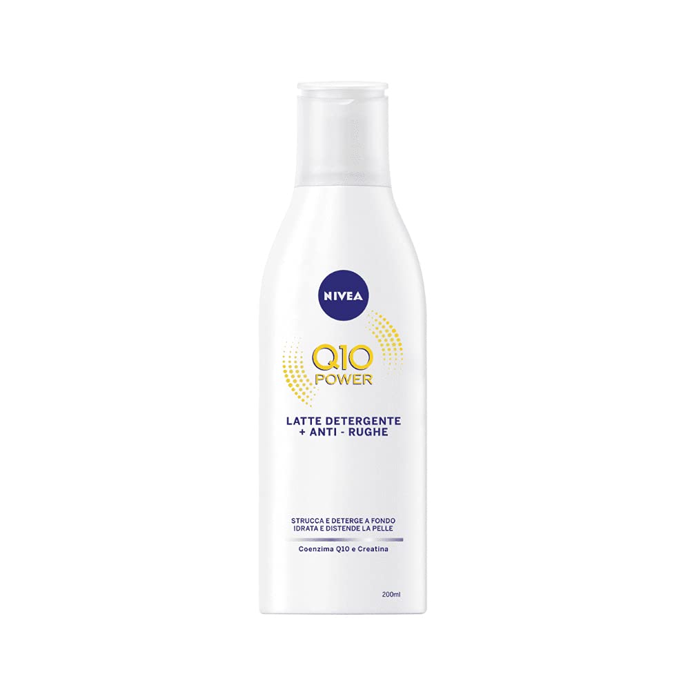 6 X NIVEA VISAGE LATTE DETERGENTE ANTIRUGHE Q10 PLUS offerta in stock