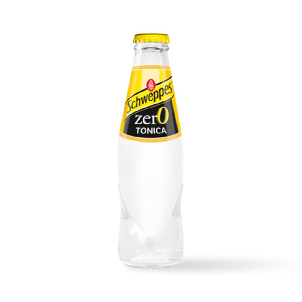 Schweppes Tonica Zero 24 Bottiglie in Vetro da 0,18l