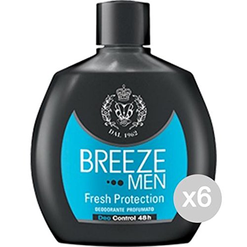 Set 6 BREEZE Deodorante Squeeze 100 Uomo Fresh Protection Cura E Igiene Del Corpo
