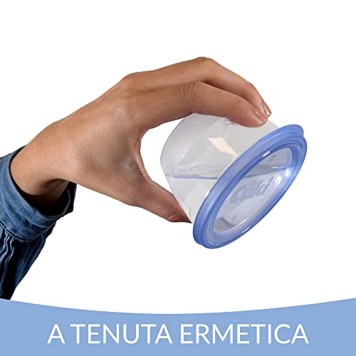 Cuki Contenitori Ermetici per Sughi, Trasparente, 5 Unità (1 confezione)