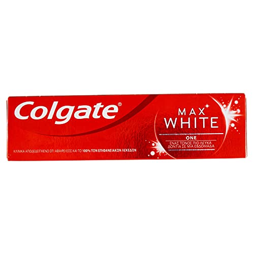 Colgate Max White Dentifricio con Fluor, 75ml