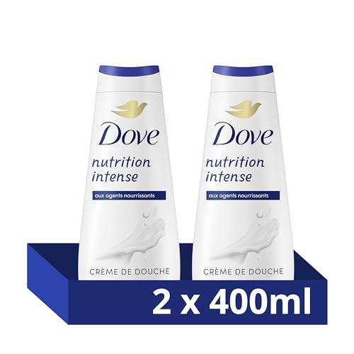 Dove Crema doccia Advanced Care, Nutrition Intense, confezione da 2 x 400 ml