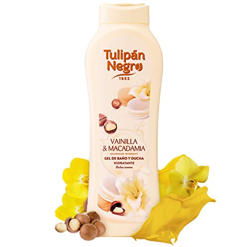 Gel Black Tulip 600 + 120 ml, Vaniglia e Macadamia XX - 12ml, Beige