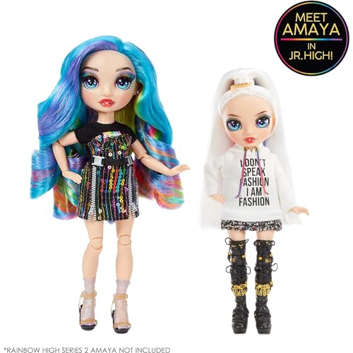 Rainbow High Fashion Doll con Slime & Animale - Ruby (Rosso) - Bambola scintillante da 28 cm con Slime scintillante, Animale Magico e Accessori Moda - Età 4-12 anni