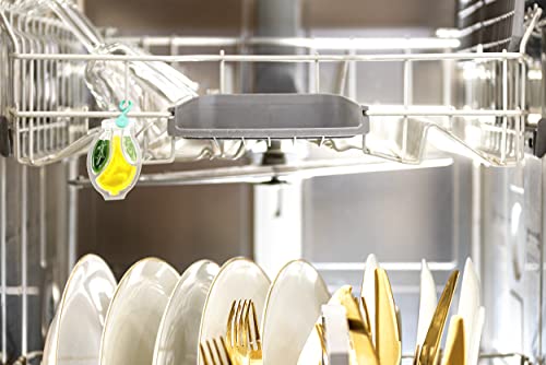 Last al Limone, Deodorante Lavastoviglie al Limone, Neutralizza i Cattivi Odori, Estratti Naturali di Agrumi, 140 Lavaggi in Totale, Due Deodoranti da 6 + 6 ml