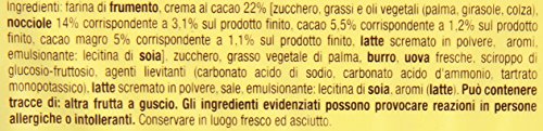 Mulino Bianco - Crostatina Cacao - 4 pezzi da 400 g [1600 g]