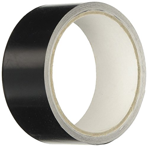 Geko - Nastro adesivo in alluminio, alta temperatura, 40 mmx9m, Nero, 1 pezzo