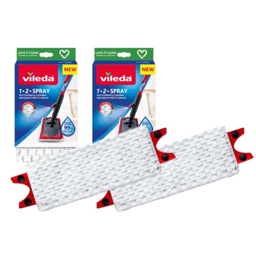 Vileda Ultra Max/1 – 2 Spray di ricambio in microfibra Pads di Parent