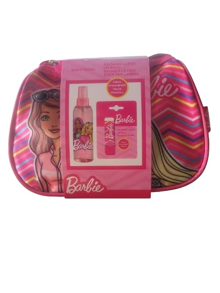 Barbie Set Borsa contenente 1 Body Fresh e 1 Balsamo per le labbra