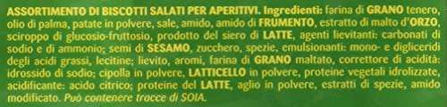 Cameo Snack Friends, Maxi Cocktail, Assortimento di Biscotti Salati Per Aperitivi - 3 pezzi da 300 g [900 g]