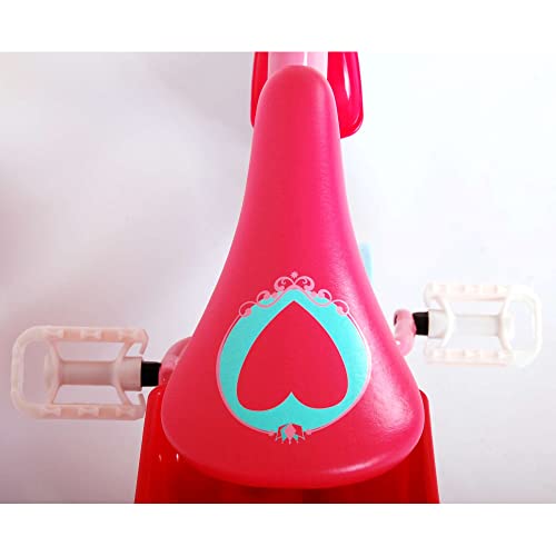 Bicicletta per bambini, Principesse, Disney, bici con rotelle, 12" 14" e 16", bambini dai 3 ai 6 anni
