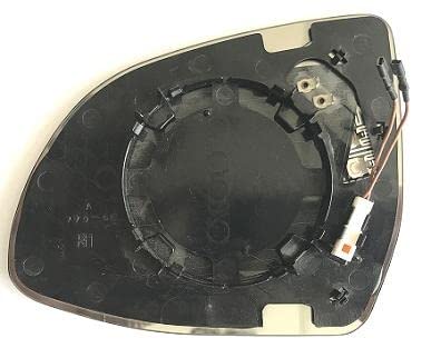 RICAM 001165 PIASTRA SPECCHIO TERMICA 4PIN PER X5 F15 LATO DESTRO (LATO PASSEGGERO) DAL 2013/11 AL 2018/07