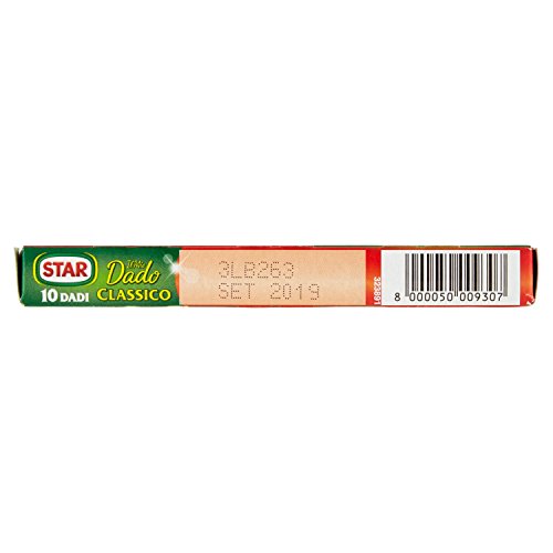 Star - Dado Classico, Ricco di Sapore, Verdure e Olio Extravergine d'Oliva - 6 confezioni da 10 dadi [60 dadi]