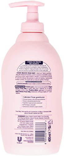 Fissan Baby Bagno Delicato Bagnoschiuma con Estratti di Camomilla, 400ml, 400 millilitro, 1