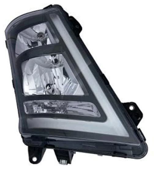 CG94 PROIETTORE H7-H1 C/MOTORE ELETT. A LED [Lato SX] PARABOLA NERA Per Auto: TRUCK FH16
