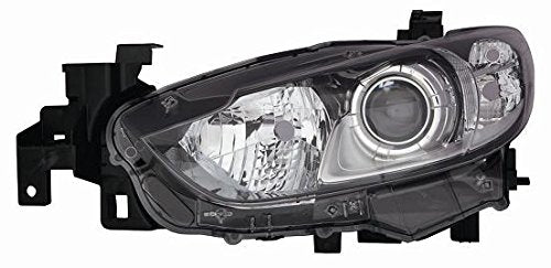 FARO DEPO H11-H15 PRED. REG. ELETTRICA PARABOLA NERA MAZ DA 6-01/'13>09/'16 - DX