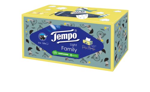 Tempo Fazzoletti 837044 Family Box, 120 Veline