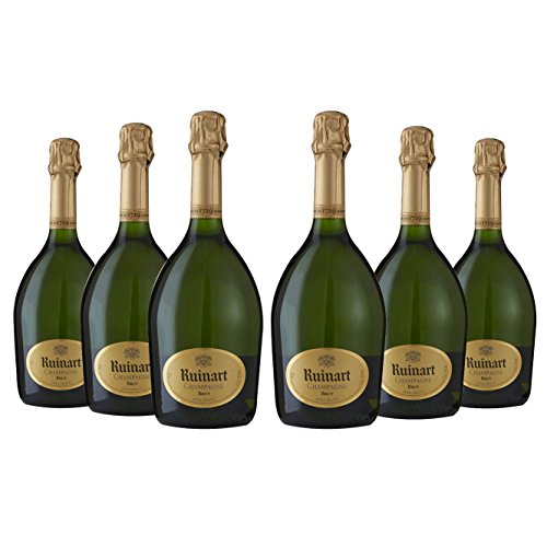 Ruinart Champagne - Set di 6 Ruinart Brut, 750 millilitri