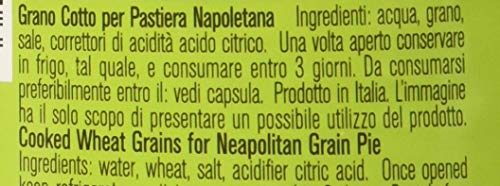 D'Amico - Dolce Amico, Grano Cotto Per Pastiera Napoletana - 8 pezzi da 580 g [4640 g]