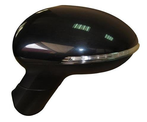 RETROVISORE ELETT. Term. RIBALT. con Fan. Destro [Lato Passegero] per Auto: Rio - Calotta da VERNICIARE - 8 Pin