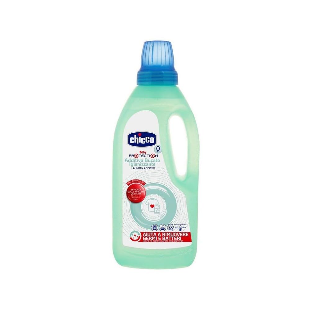 Chicco Baby Protection Additivo Bucato Igienizzante, contro Batteri e Odori - 2 litri