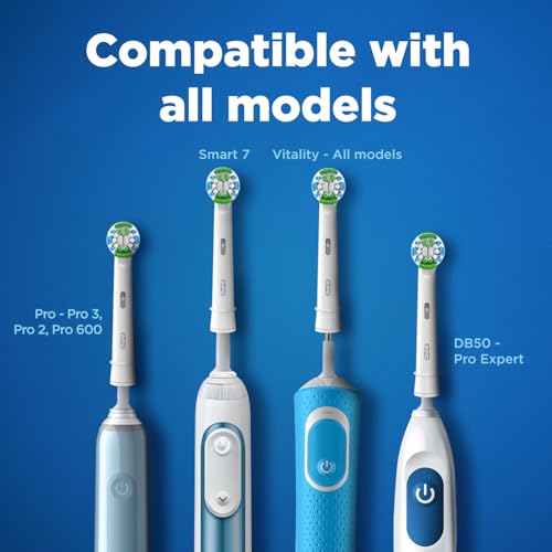 Oral-B Precision Clean - Testine di ricambio con setole CleanMaximiser, per una pulizia ottimale, 10 pezzi