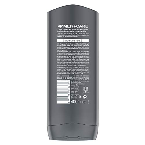 DOVE Men+ Care Bagnoschiuma Clean Comfort 400 ml