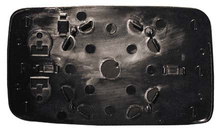 CG94 PIASTRA SPECCHIO- VETRO PIANO - Posizione Destro [Lato Passeggero] Per Auto: IBIZA - CORDOBA