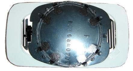 CG94 PIASTRA SPECCHIO - VETRO CURVO - VETRO BLU - Posizione Sinistro [Lato Guida] Per Auto: 145