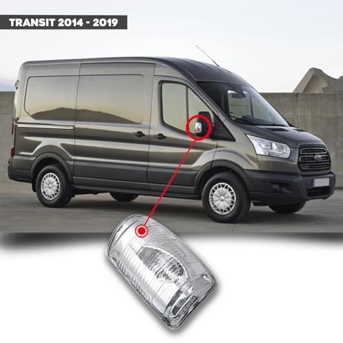 CG94 - Fanale Retrovisore Compatibile per Auto F. TRANSIT 2014 Bianco 5W