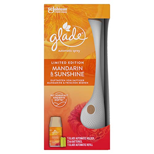 Glade (Brise) Automatic Spray Profumo per ambienti, con 1 Ricarica, Merry Berry & Bright (bacche rosse, vin brulé, bastoncini di cannella), 269 ml