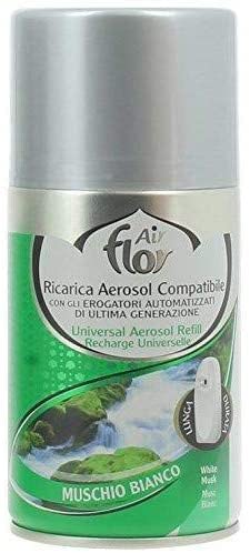 AIR FLOR Ricarica Muschio Bianco 250ML - Controllo Erbe e Muschi - Spray