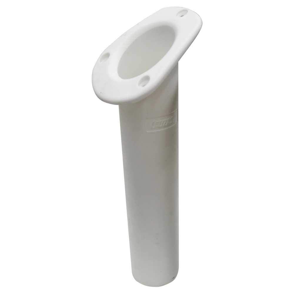 Porte canne à pêche plastique h.255mm, ø43mm, blanc