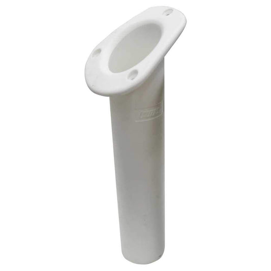 Porte canne à pêche plastique h.255mm, ø43mm, blanc
