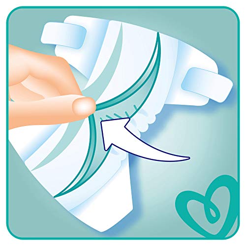 Pampers, misura 4, 9 – 14 kg, Mega Plus, confezione 120 pezzi