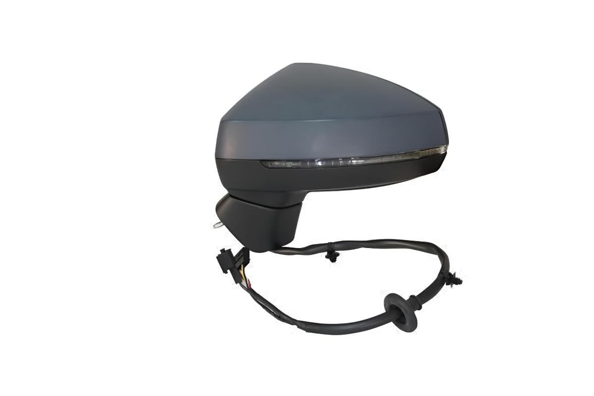 RETROVISORE ELETT. TERM. C/FAN. Destro [Lato Passegero] Per Auto: A3 BERLINA 4 PORTE - CALOTTA DA VERN. - MOD. BERLINA 4P. - 8PIN - LANE ASSIST