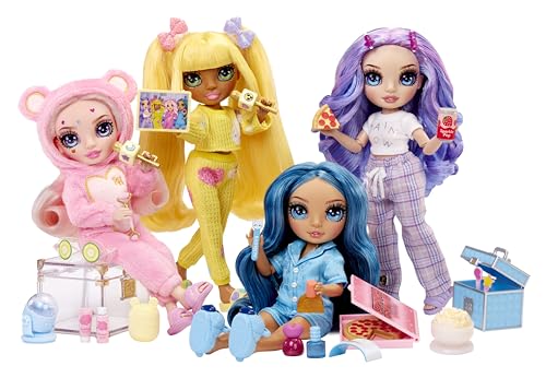 Rainbow High Fashion Doll con Slime & Animale - Ruby (Rosso) - Bambola scintillante da 28 cm con Slime scintillante, Animale Magico e Accessori Moda - Età 4-12 anni