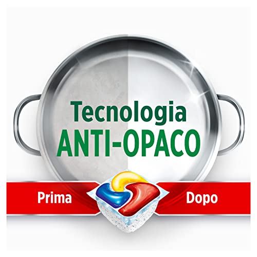 Fairy Platinum Detersivo Pastiglie Lavastoviglie Plus, Brillantante, Limone, Tecnologia Anti-Opaco, Contro Il Grasso e le Incrostazioni Ostinate