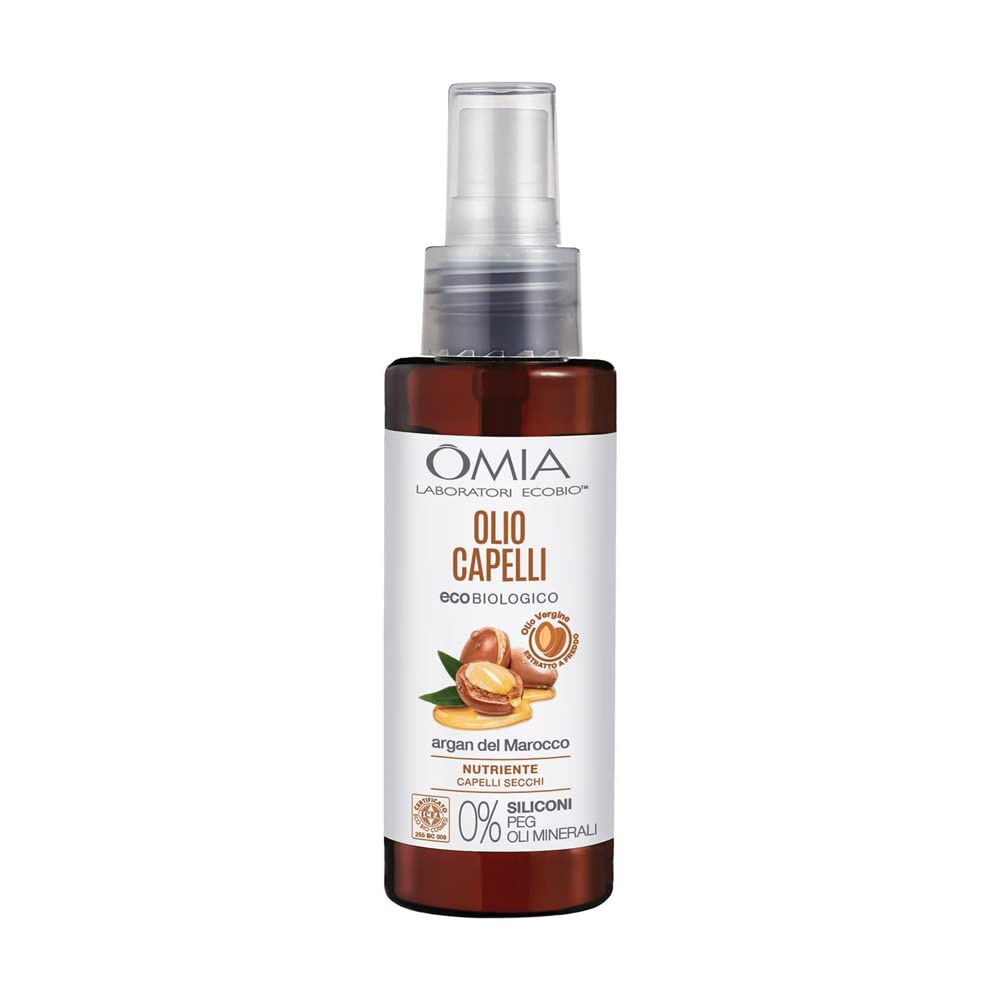 OMIA Olio Capelli Biologico Olio Di Argan 100 Ml